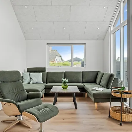 Exclusive Newly Built Pool House With Outdoor - 1032 * Ringkøbing