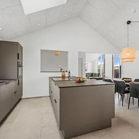 Exclusive Newly Built Pool House With Outdoor - 1032 * Ringkøbing