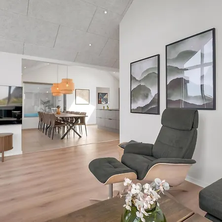 Exclusive Newly Built Pool House With Outdoor - 1032 * Ringkøbing